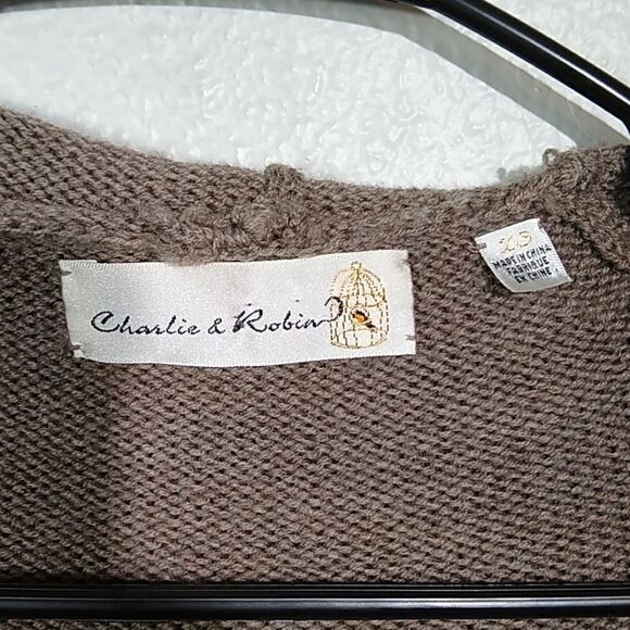 Anthro Charlie and Robin Squeezebox Sweater XS - Picture 2 of 5